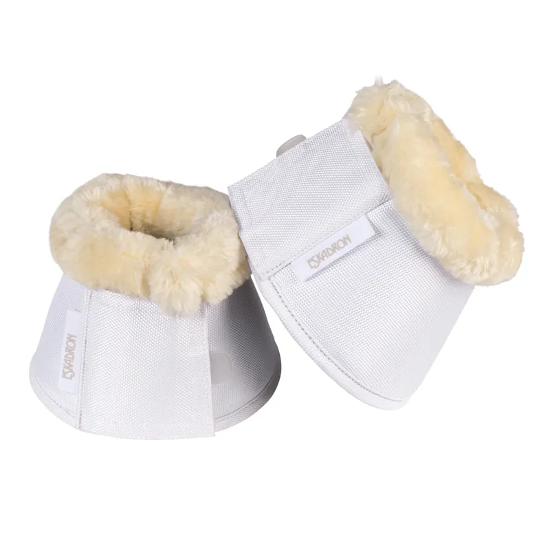 Eskadron Faux Fur Overreach Boots - White