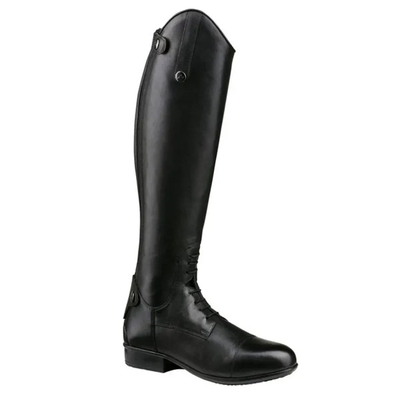 Equi-Theme Primera Tall Smooth Leather Competition Boots - Black