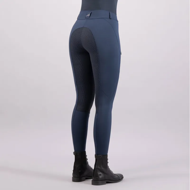 Euro-Star Sea Breeze Queen Full Grip Ladies Breeches - Navy-2