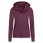 Euro-Star Garbo Ladies Quilted Jacket - Dark Berry