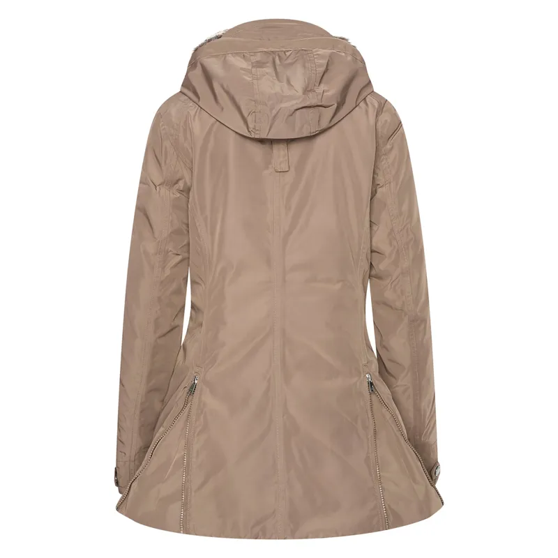 Euro-Star Lajana Ladies Waterproof Jacket - Umbra-1