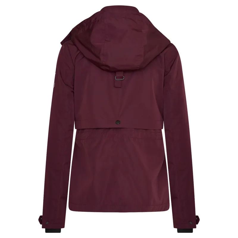 Euro-Star Luna Ladies Waterproof Jacket - Dark Berry - X-Large-1