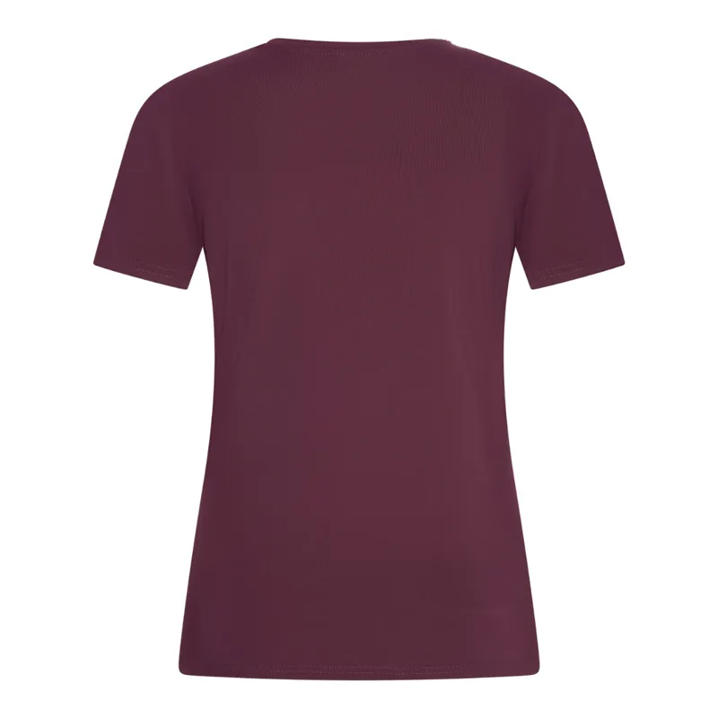 Euro-Star Mirella Ladies T-Shirt - Dark Berry - X-Small-1