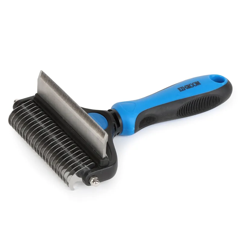 Ezi-Groom Tidy-Up Comb - Blue-1