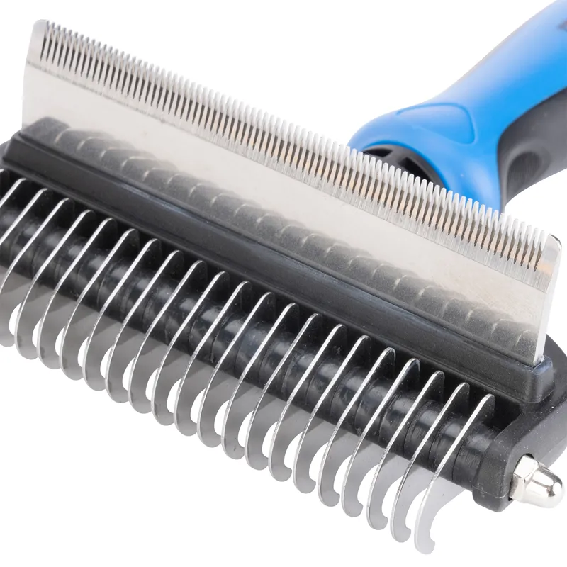 Ezi-Groom Tidy-Up Comb - Blue-2