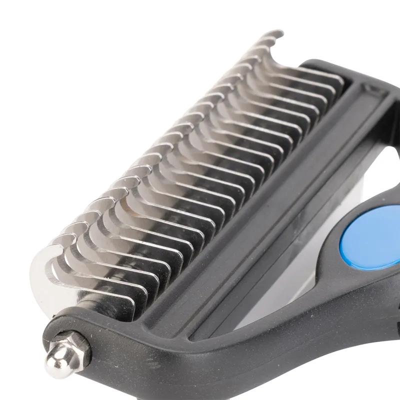 Ezi-Groom Tidy-Up Comb - Blue-3