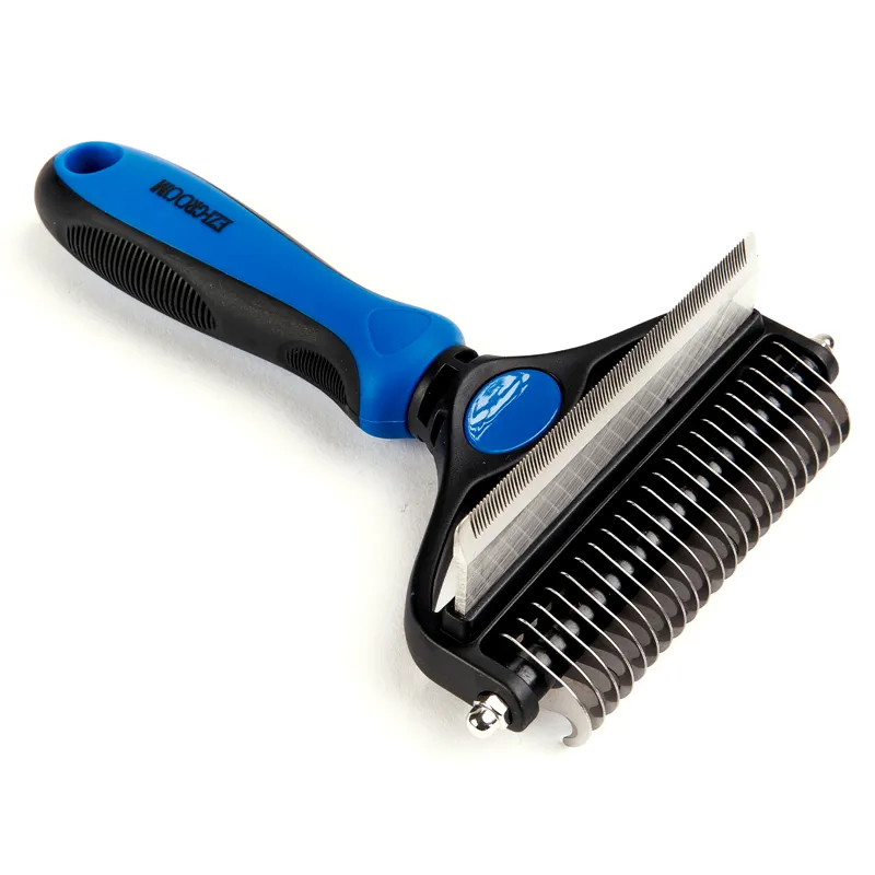 Ezi-Groom Tidy-Up Comb - Blue