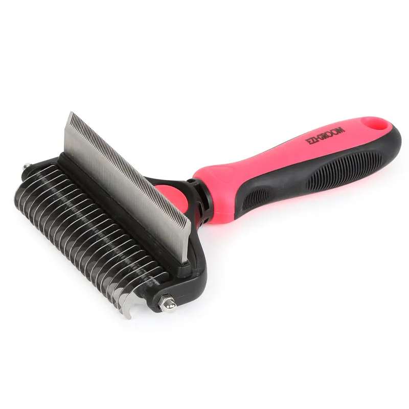 Ezi-Groom Tidy-Up Comb - Pink-1