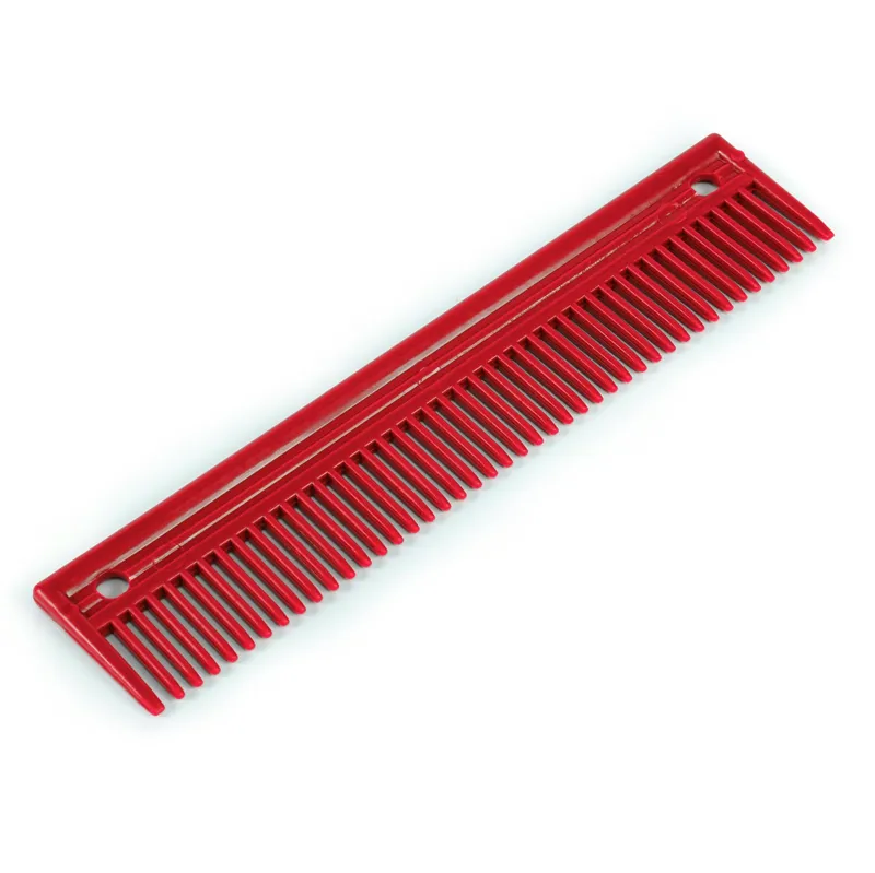 EZI-GROOM Giant Plastic Mane Comb - Red