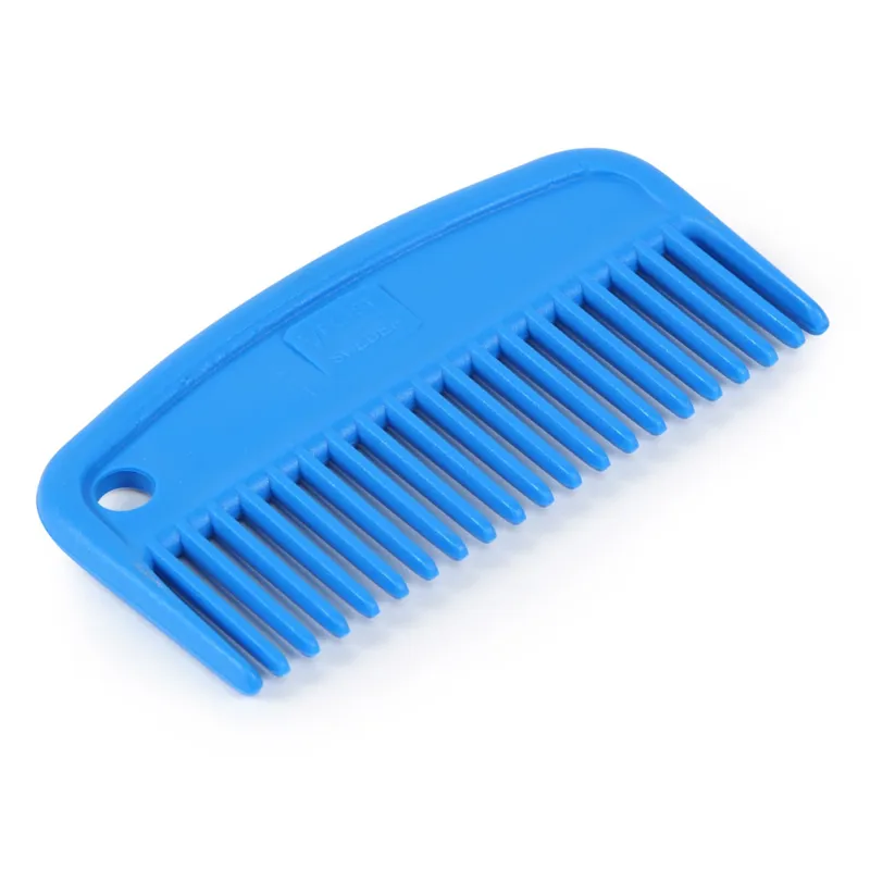 EZI-GROOM Plastic Mane Comb - Blue