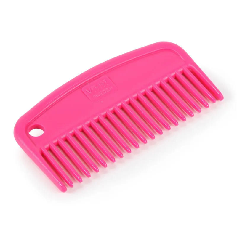 EZI-GROOM Plastic Mane Comb - Pink