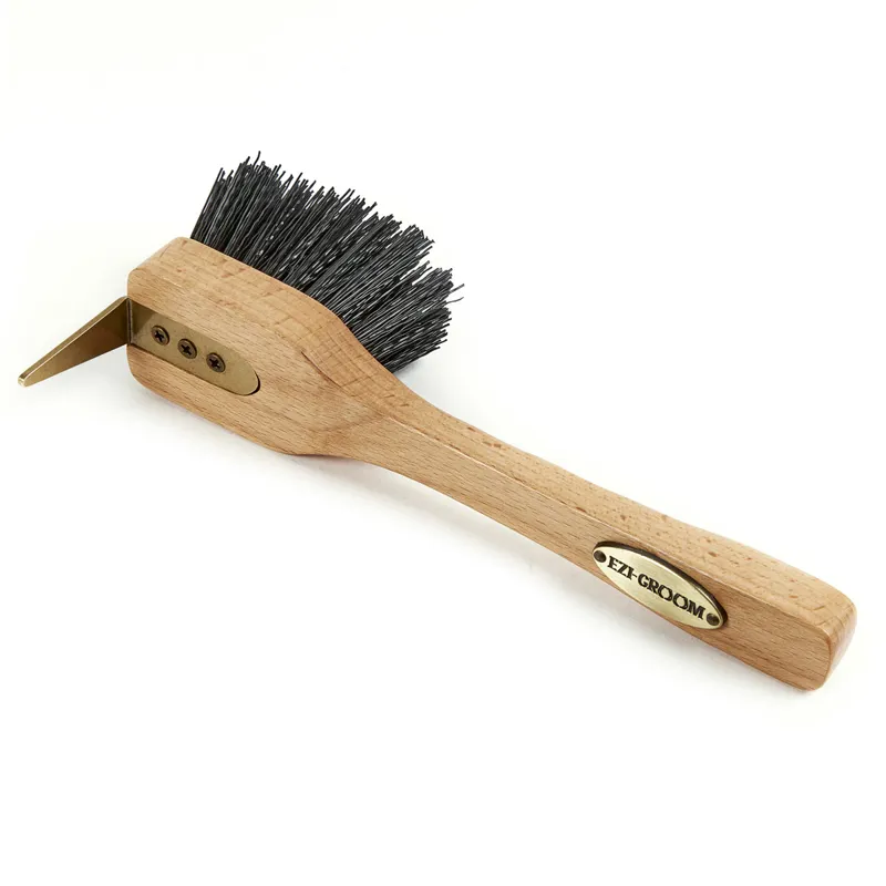 Shires EZI-GROOM Premium Hoof Pick with Brush