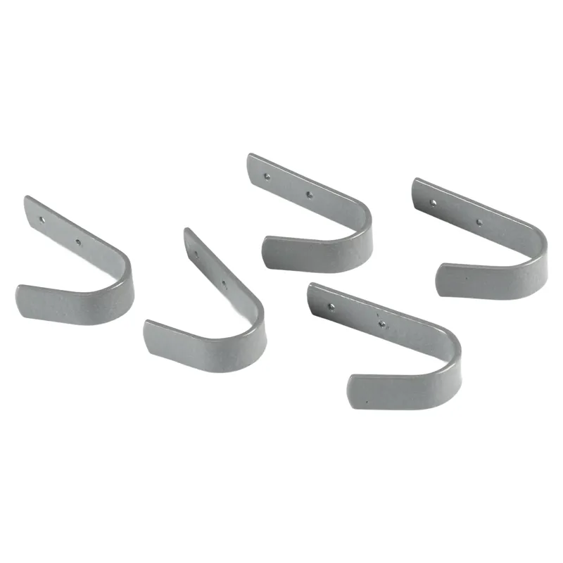 EZI-KIT Small Stable Hooks 5 Pack - Grey