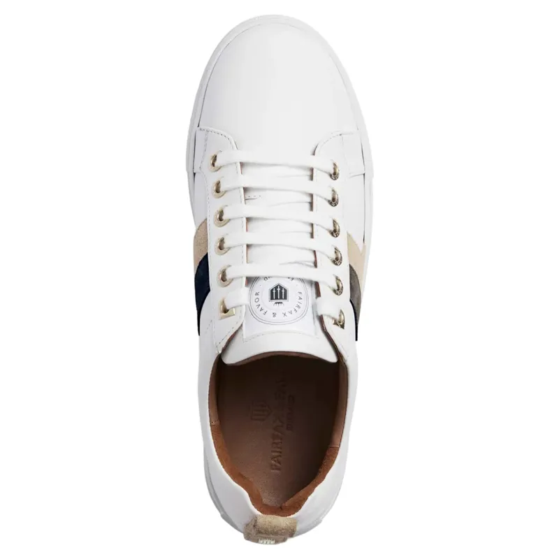 Fairfax and Favor Alexandra Trainers - Neutral Tri Colour-2