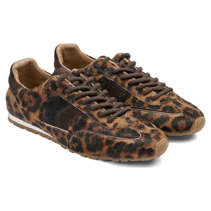 Fairfax and Favor Chawston Womens Trainers - Leopard