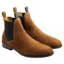 Fairfax and Favor Chelsea Mens Boots - Cognac Suede