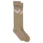 Fairfax and Favor Chevron Womens Knee High Socks - Sand