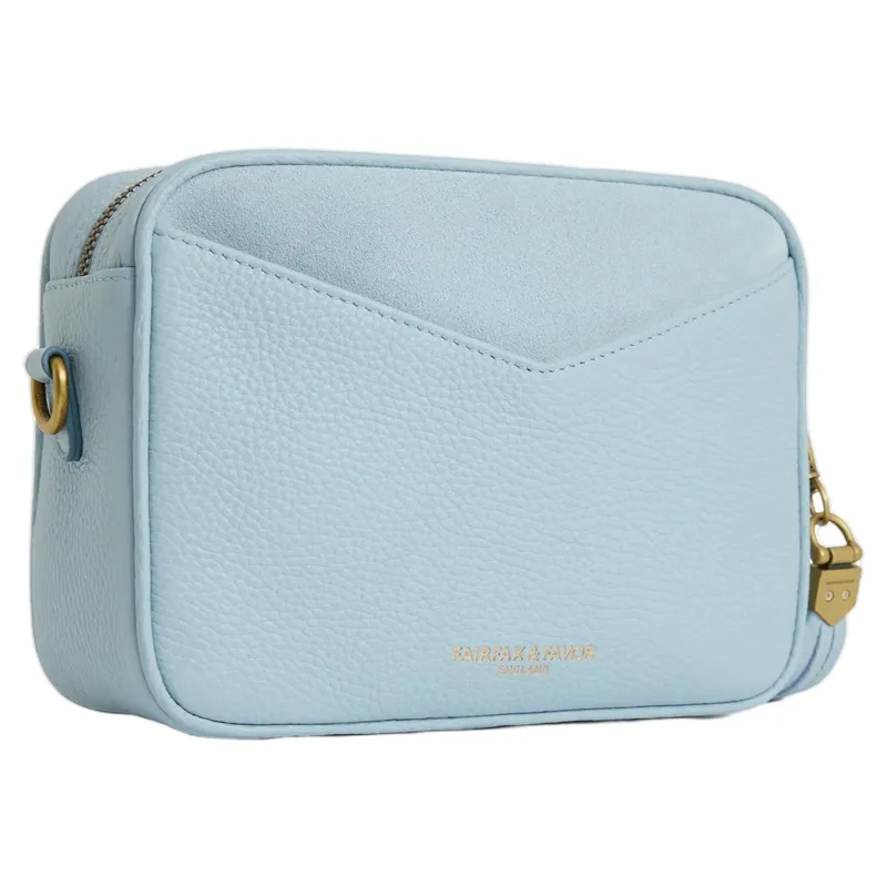 Fairfax and Favor Finsbury Handbag - Sky Blue-3