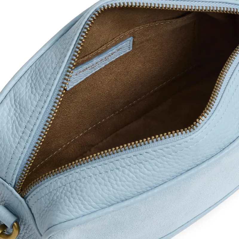Fairfax and Favor Finsbury Handbag - Sky Blue-4