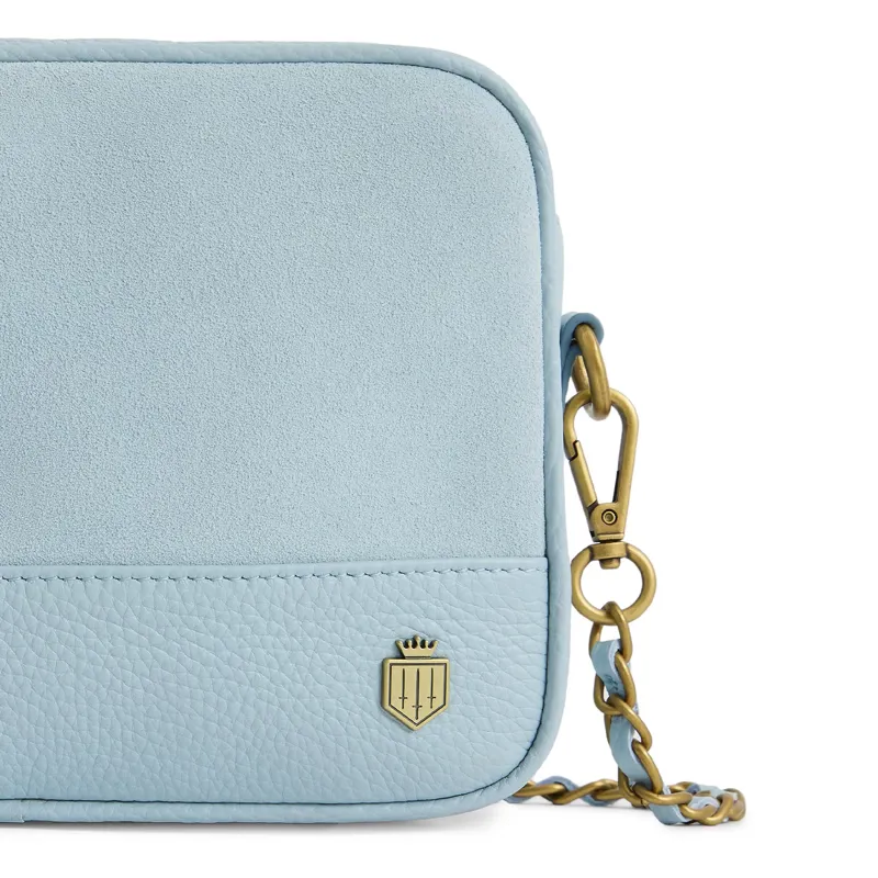 Fairfax and Favor Finsbury Handbag - Sky Blue-5