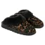 Fairfax and Favor Glencoe Womens Slippers - Leopard Haircalf