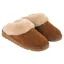 Fairfax and Favor Glencoe Womens Slippers - Tan Suede
