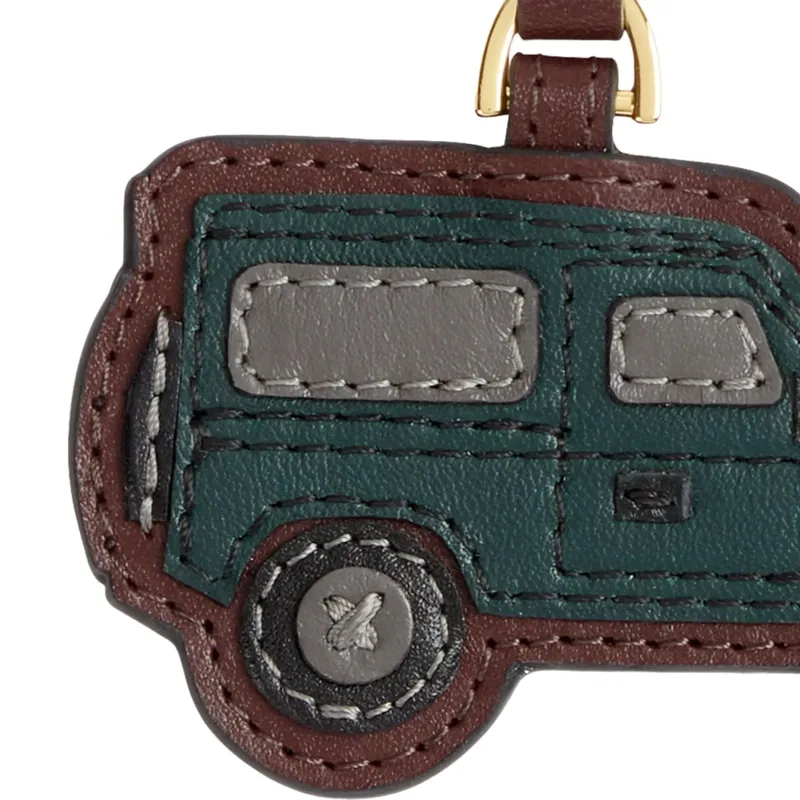 Fairfax and Favor Leather Car Key Ring - Port-3