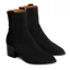 Fairfax and Favor Ludlow Womens Suede Heeled Ankle Boots -  Black