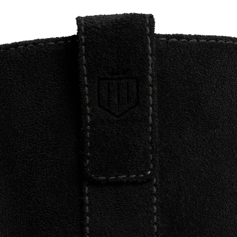 Fairfax and Favor Ludlow Womens Suede Heeled Ankle Boots -  Black-6