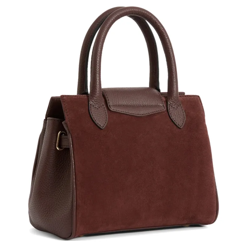 Fairfax and Favor Mini Windsor Handbag - Port Suede-2