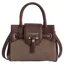 Fairfax and Favor Mini Windsor Handbag - Stockist Exclusive Port/Taupe