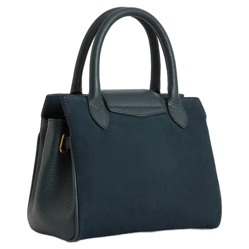Fairfax and Favor Mini Windsor Handbag - Teal Suede-2