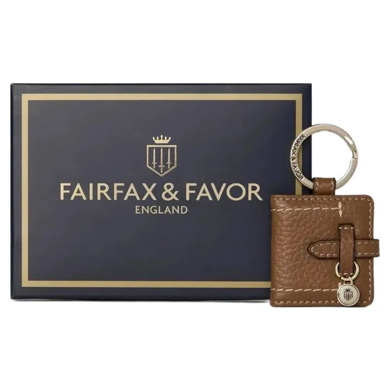 Fairfax and Favor Photo Holder Keyring - Tan-2