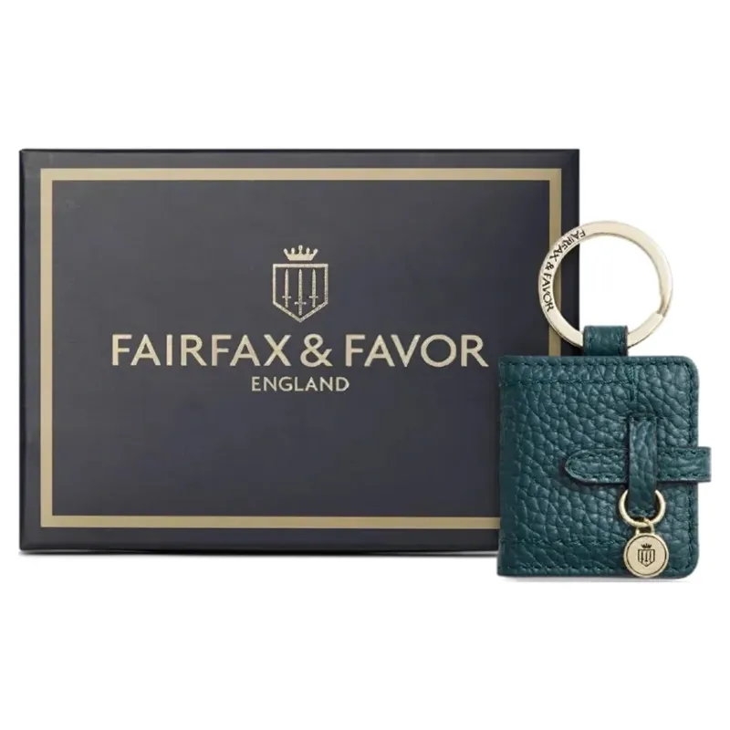 Fairfax and Favor Photo Holder Keyring - Teal-3