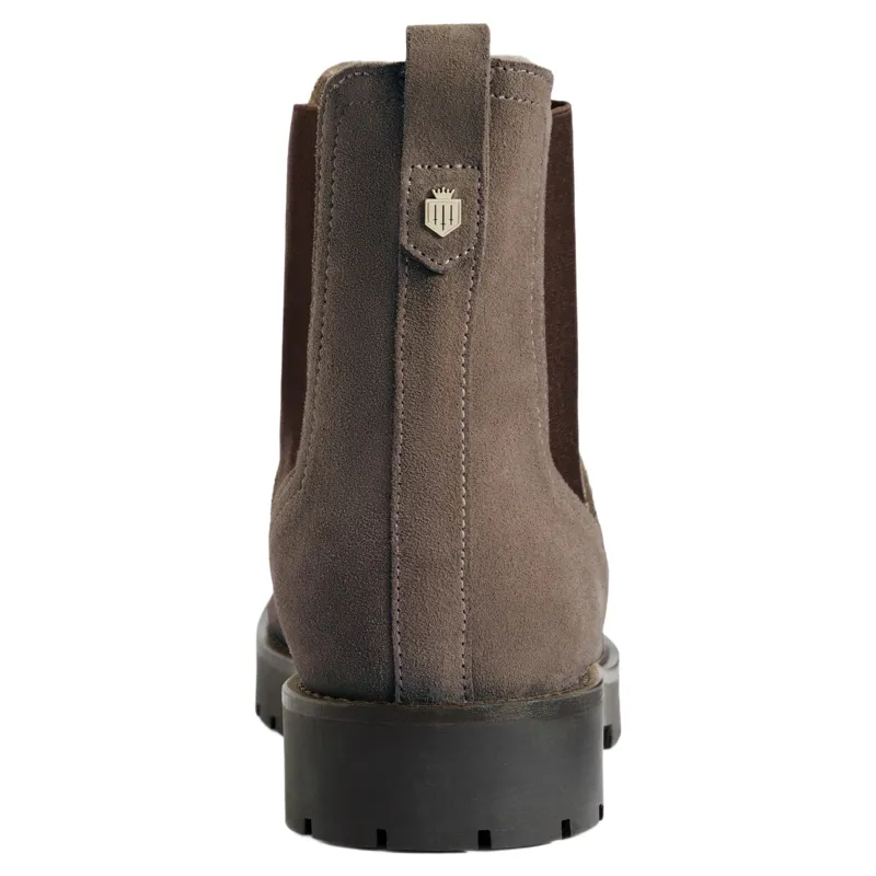 Fairfax and Favor Sheepskin Boudica Womens Ankle Boots - Deep Taupe-1