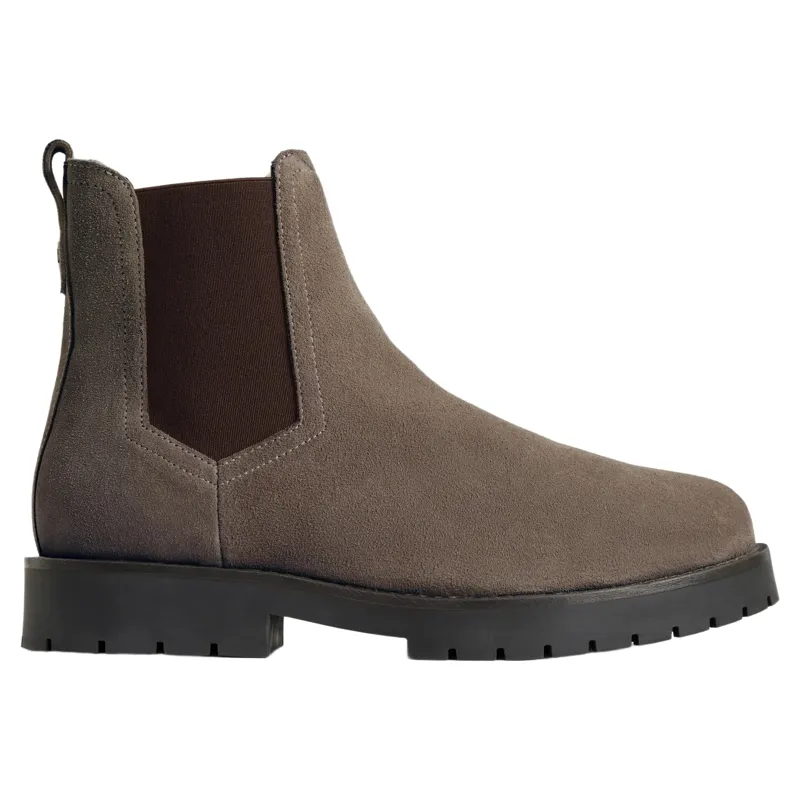 Fairfax and Favor Sheepskin Boudica Womens Ankle Boots - Deep Taupe-3