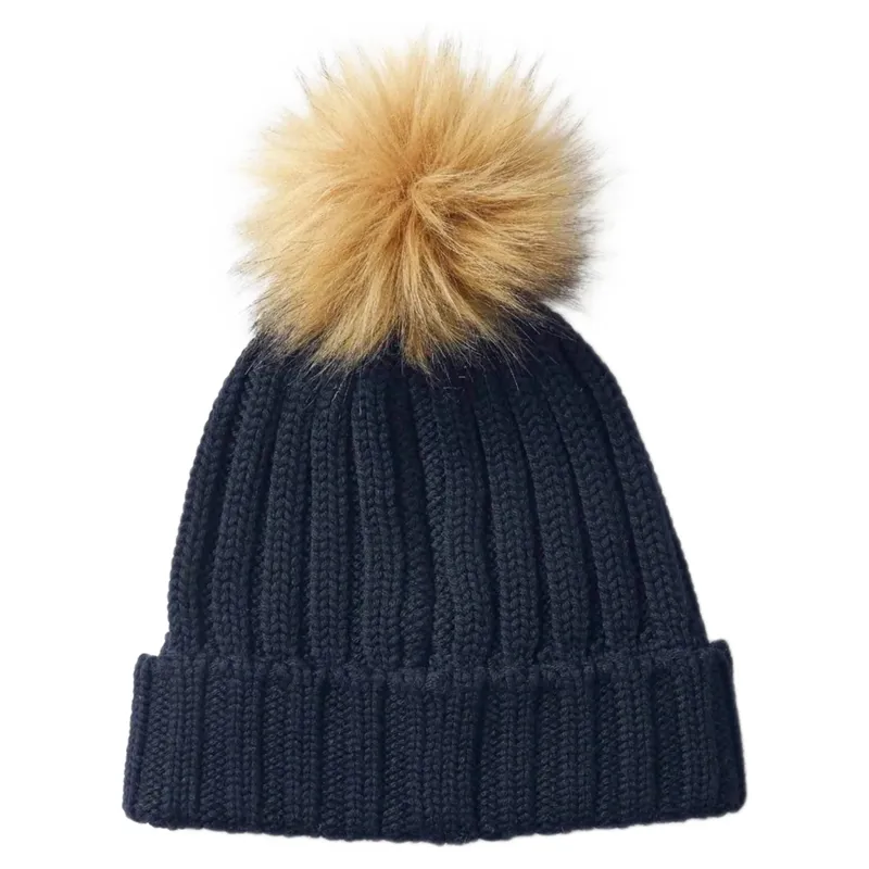 Fairfax and Favor Signature Bobble Hat - Navy-2