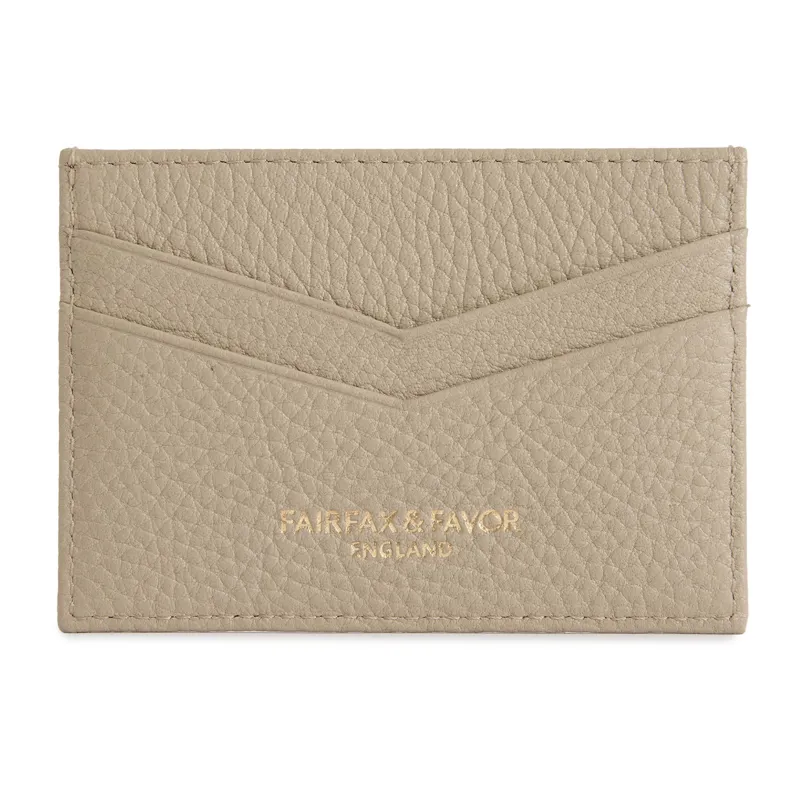Fairfax and Favor Signature Card Holder - Stone-1