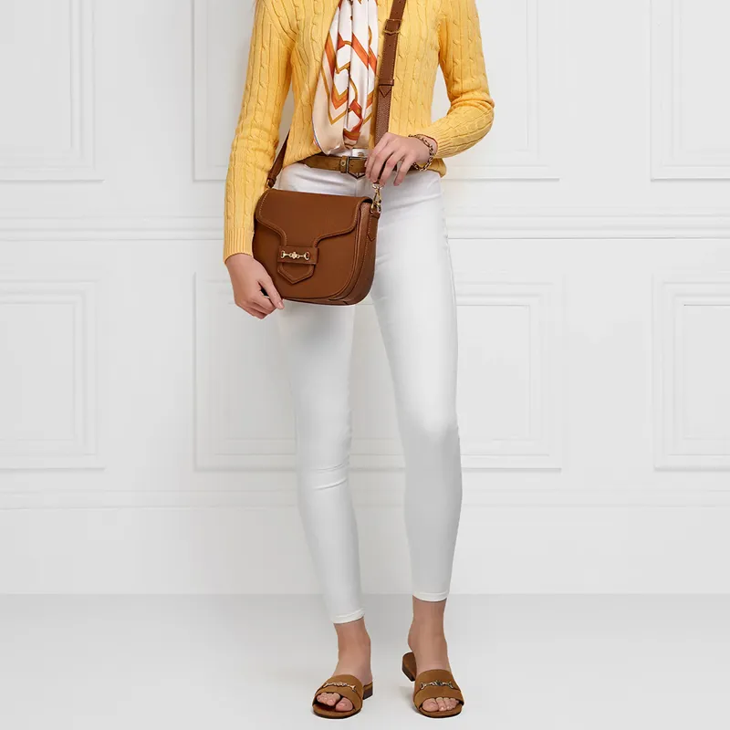 Fairfax and Favor Heacham Ladies Sandals - Tan Suede-3