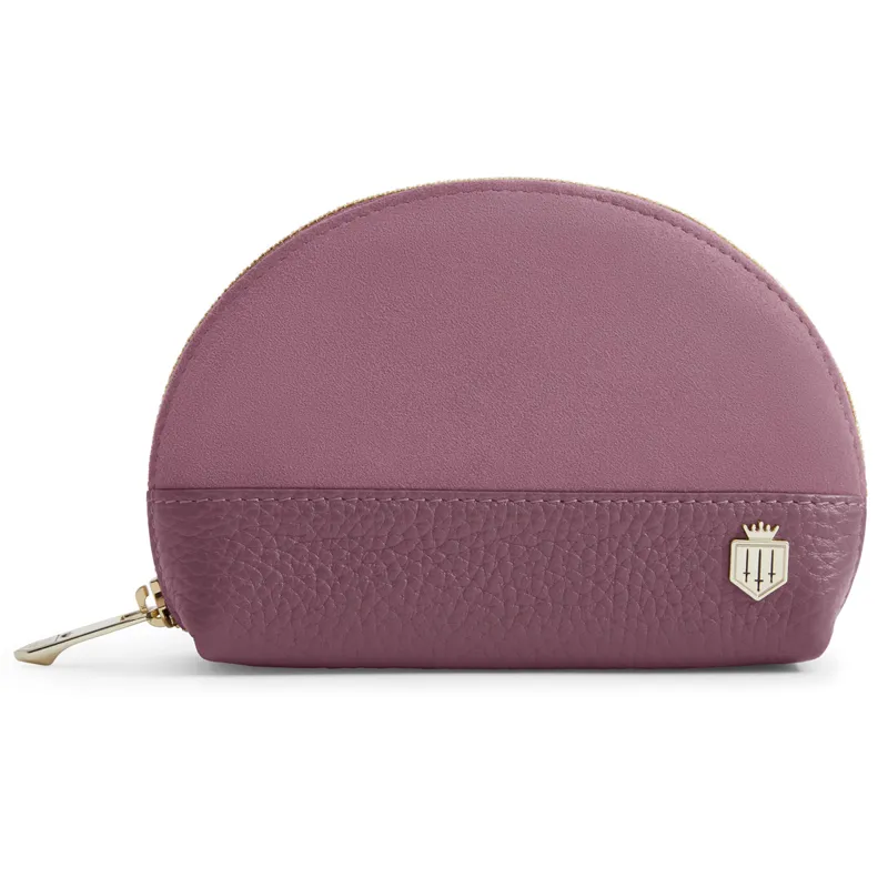 Fairfax and Favor Chiltern Coin Purse - Heather Suede