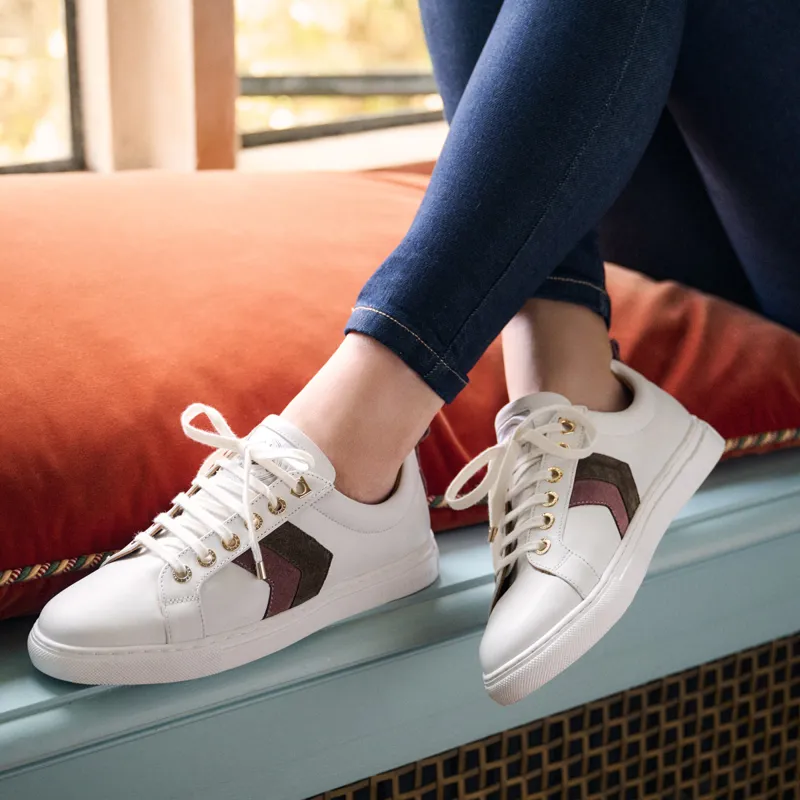 Fairfax and Favor Alexandra Trainers - Heather/Fog-1