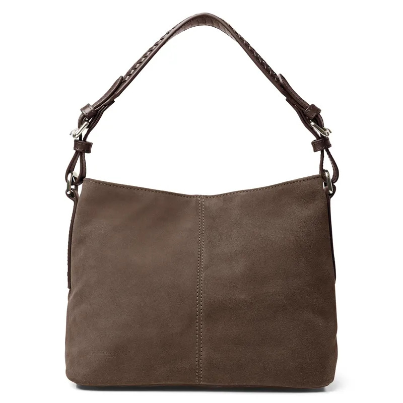 Fairfax and Favor Mini Tetbury Tote Bag - Fog Suede-2