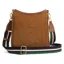 Fairfax and Favor Richmond Messenger Bag - Tan Suede