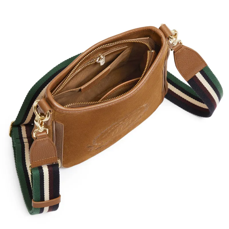 Fairfax and Favor Richmond Messenger Bag - Tan Suede-2