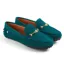 Fairfax and Favor Trinity Ladies Drivers Shoes - Stockist Exclusive Ocean Suede