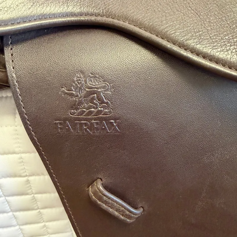 Fairfax Petite Monoflap XC Saddle - Brown 16.5 in-4