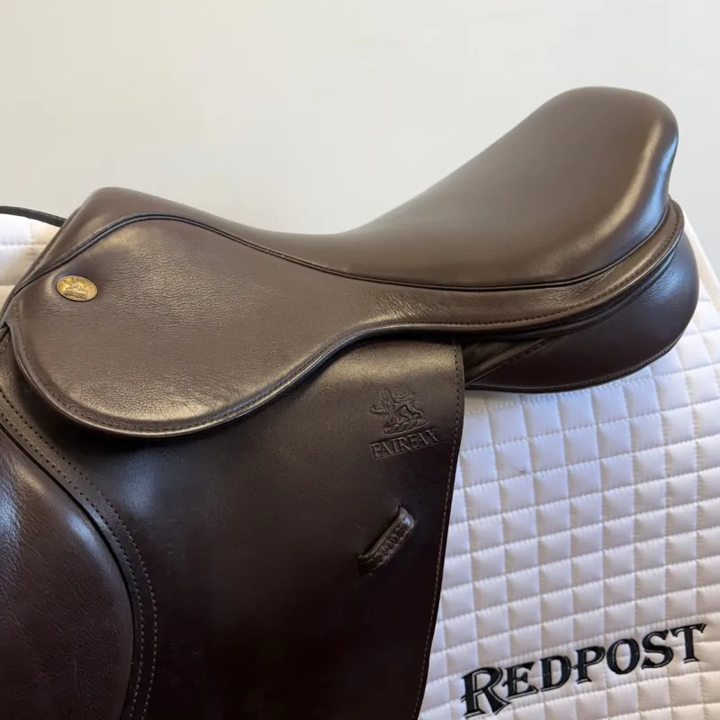 Fairfax Petite Monoflap XC Saddle - Brown 16.5 in-3