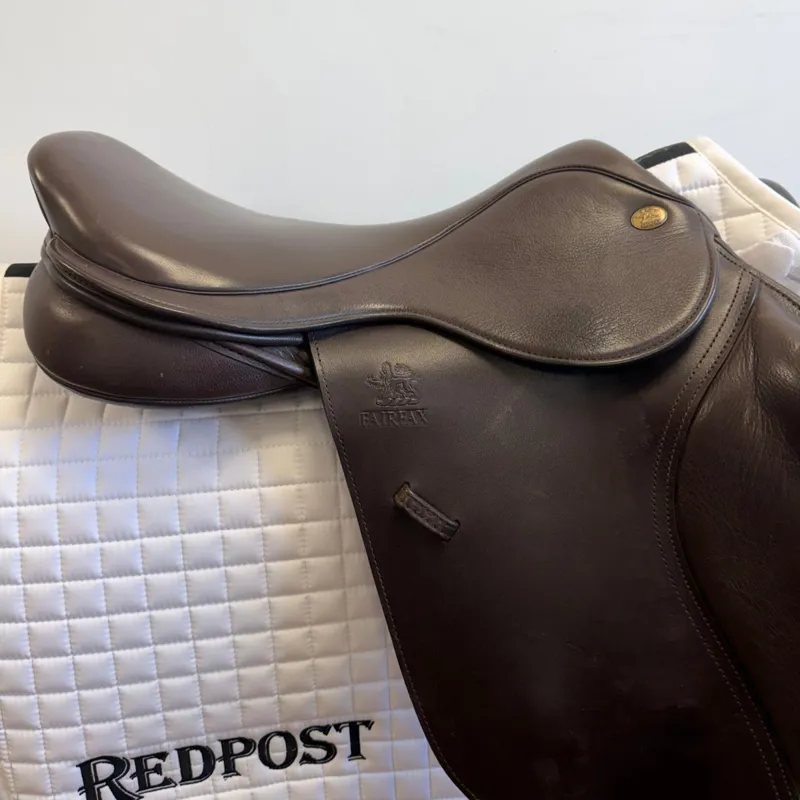 Fairfax Petite Monoflap XC Saddle - Brown 16.5 in-2