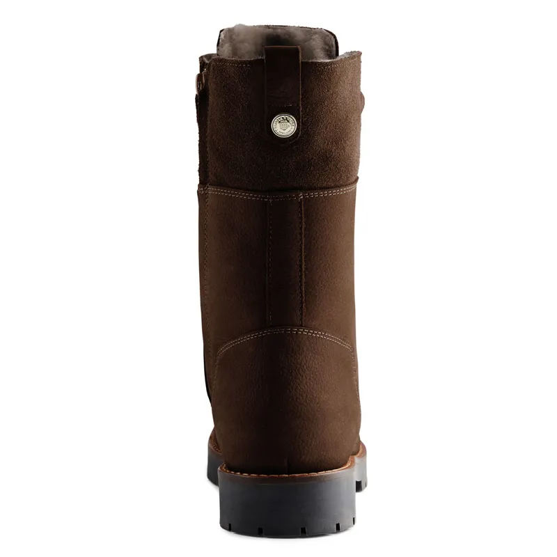 Fairfax and Favor Anglesey Ladies Combat Boots - Chocolate Nubuck-3