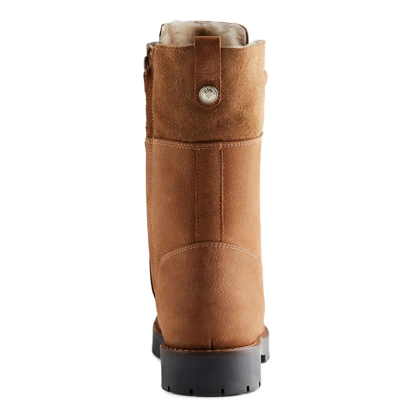 Fairfax and Favor Anglesey Womens Combat Boots - Cognac Nubuck-2